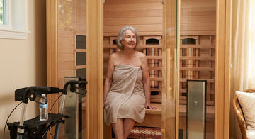Infrared sauna for seniors and mobility support
