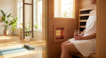 Infrared sauna for weight loss support