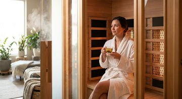 Infrared sauna for stress and anxiety relief