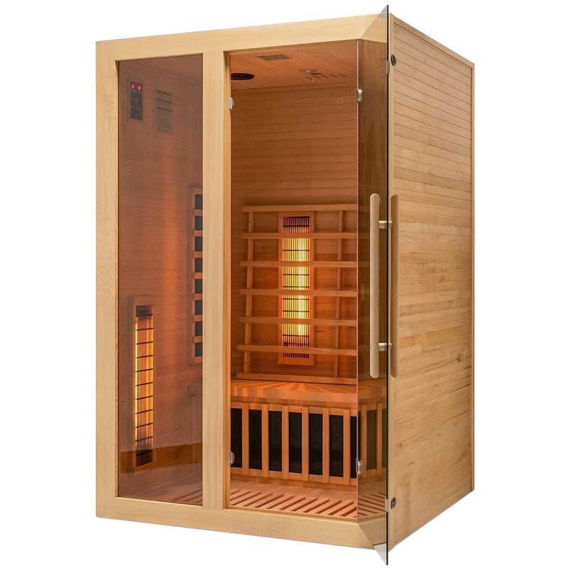 Monolight Pro | 2 Person Full Spectrum Infrared Sauna with Red Light Therapy