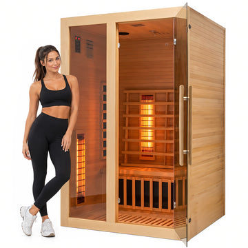 Monolight Pro | 2 Person Full Spectrum Infrared Sauna with Red Light Therapy